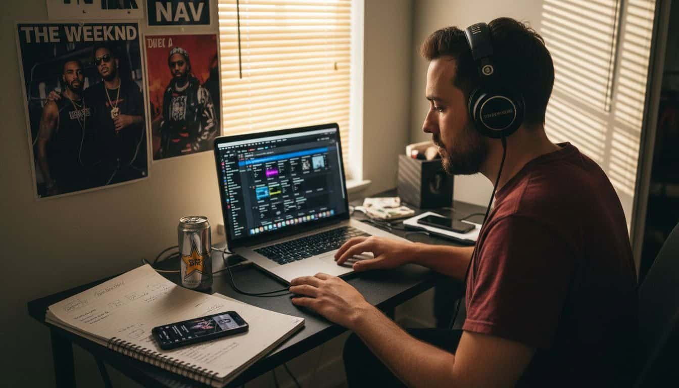 Canadian producer working on hip hop beats