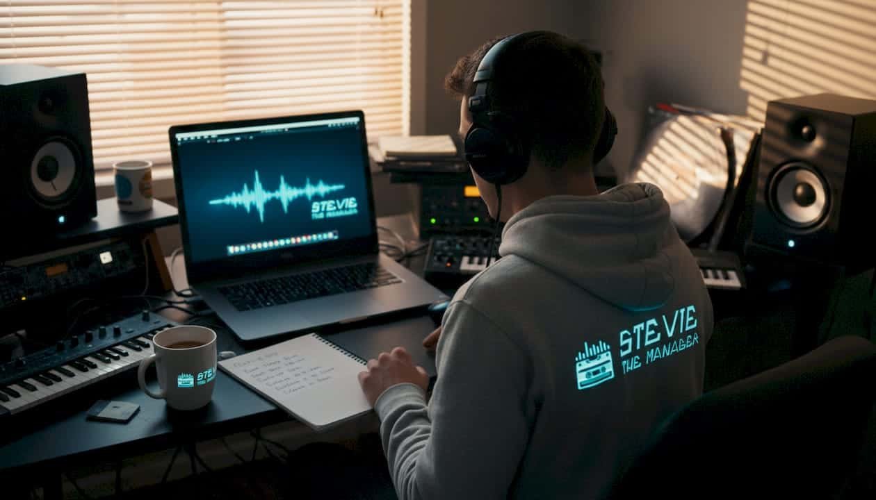 Producer working on hip-hop album release