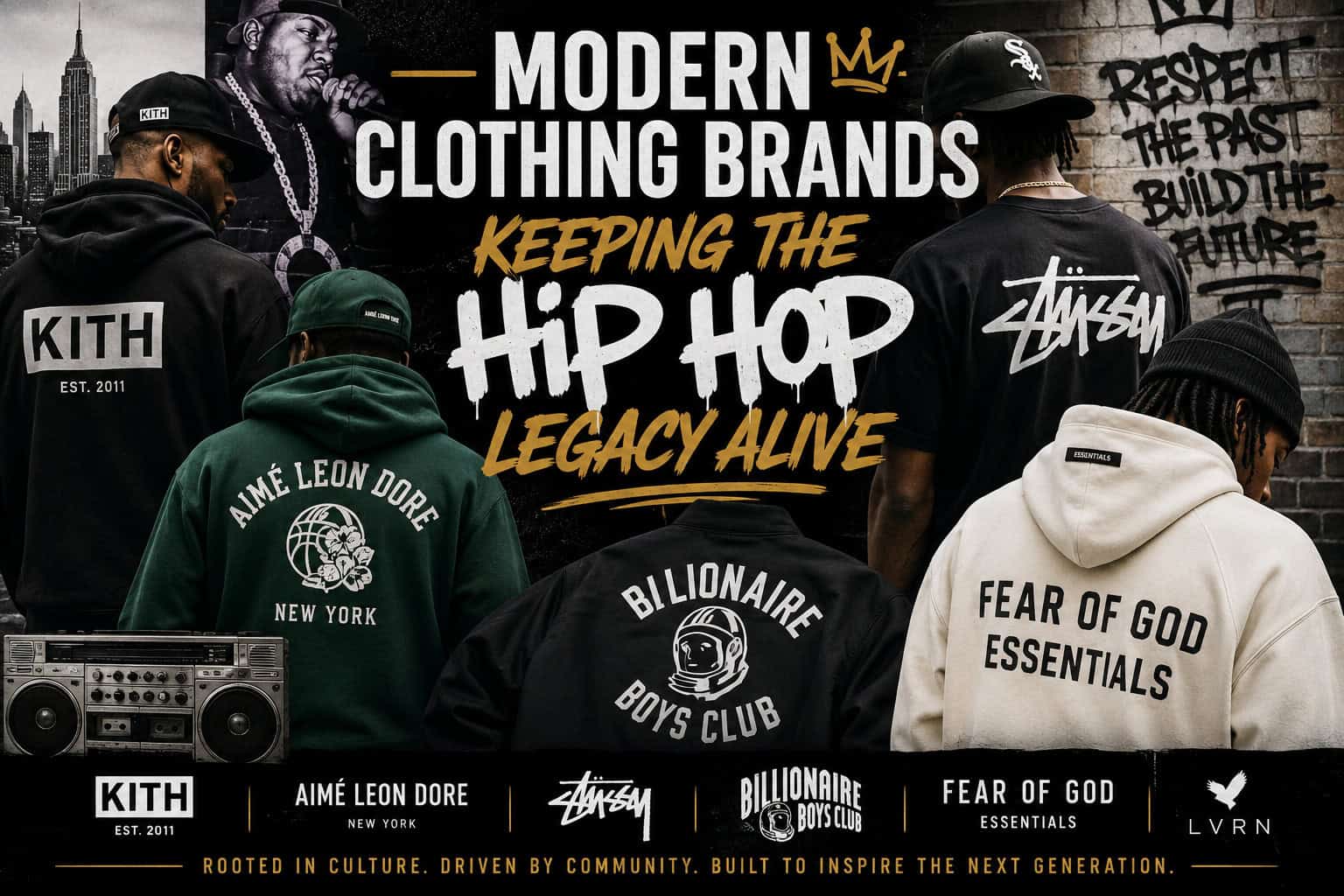 Modern Clothing Brands Keeping the Hip Hop Legacy Alive